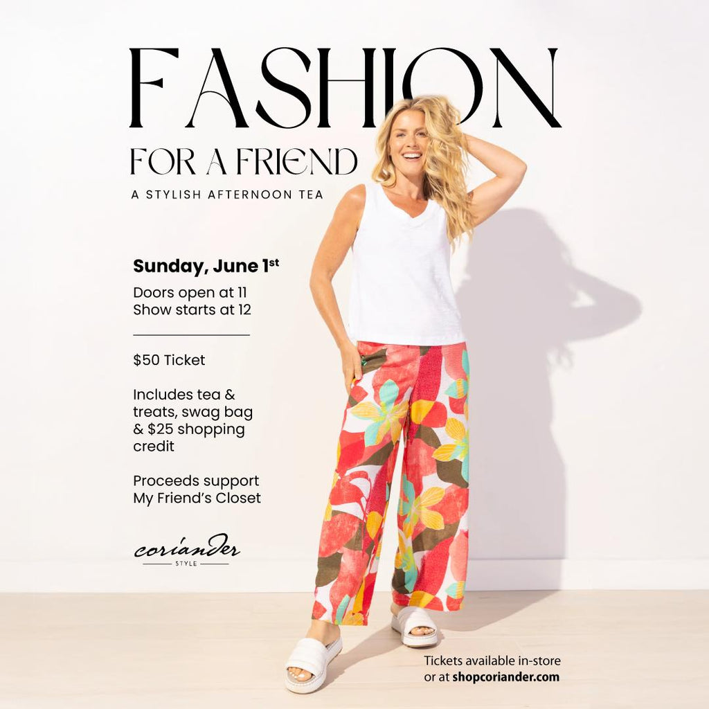 Fashion for a Friend: A Stylish Afternoon Tea
