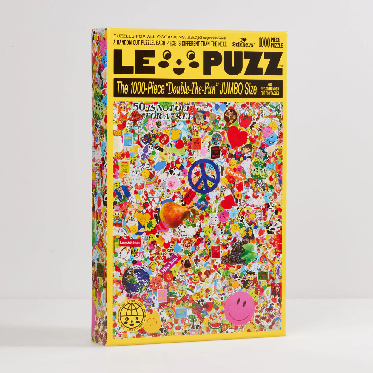 1 000 PIECE PUZZLE | I LOVE STICKERS-Puzzle-LE PUZZ-Coriander
