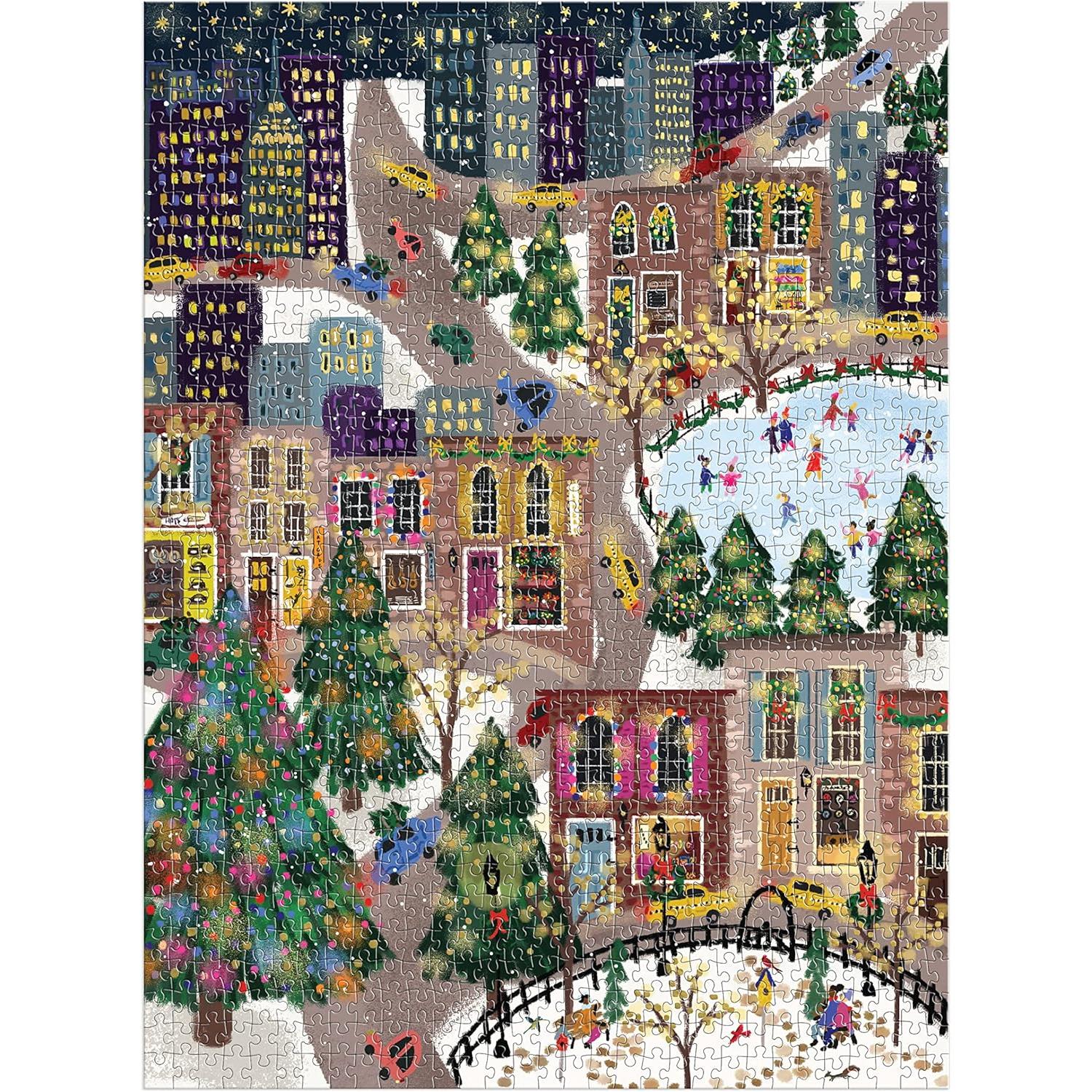 1 000 PIECE PUZZLE | JOY LAFORME 'SPARKLING CITY'-Puzzles-RAINCOAST-Coriander