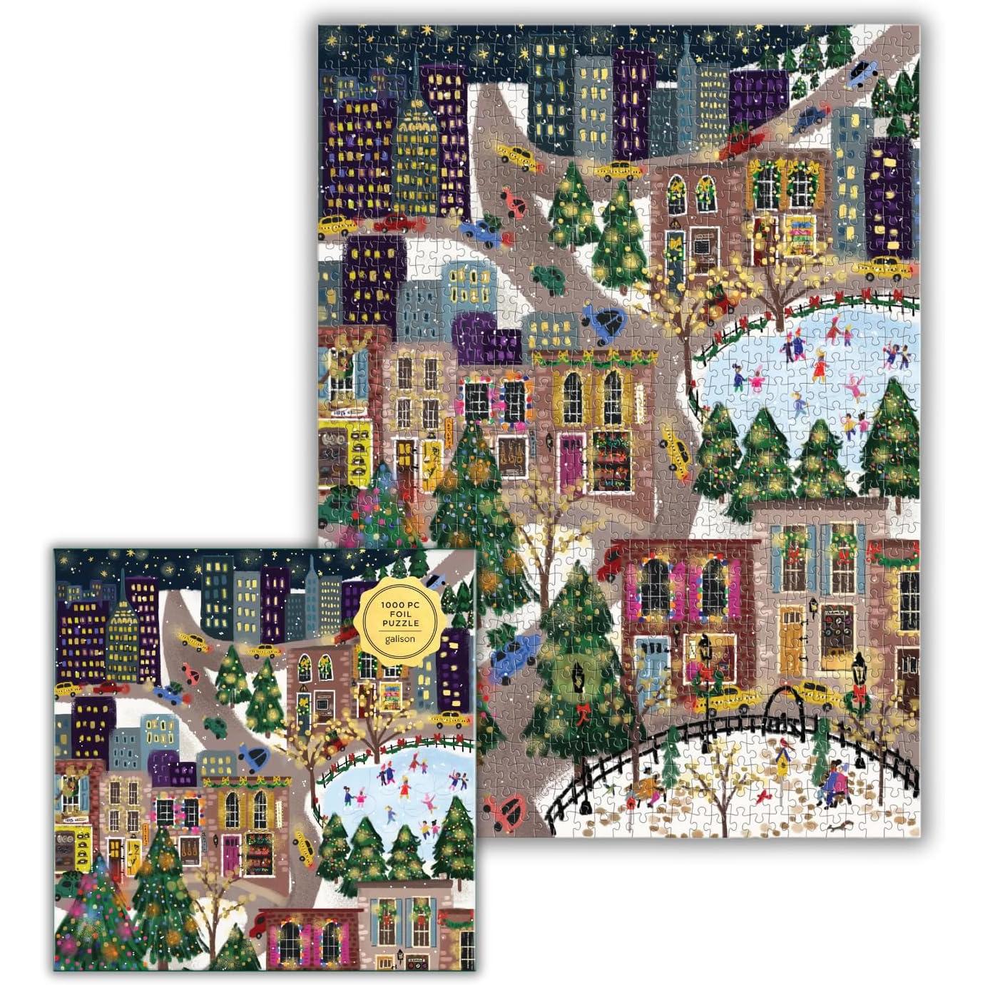 1 000 PIECE PUZZLE | JOY LAFORME 'SPARKLING CITY'-Puzzles-RAINCOAST-Coriander