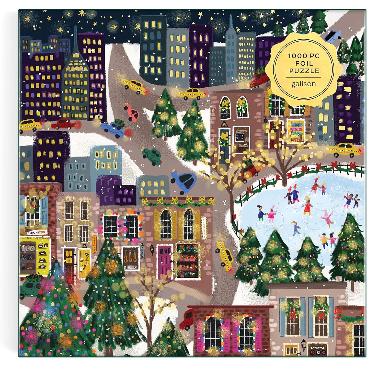 1 000 PIECE PUZZLE | JOY LAFORME 'SPARKLING CITY'-Puzzles-RAINCOAST-Coriander