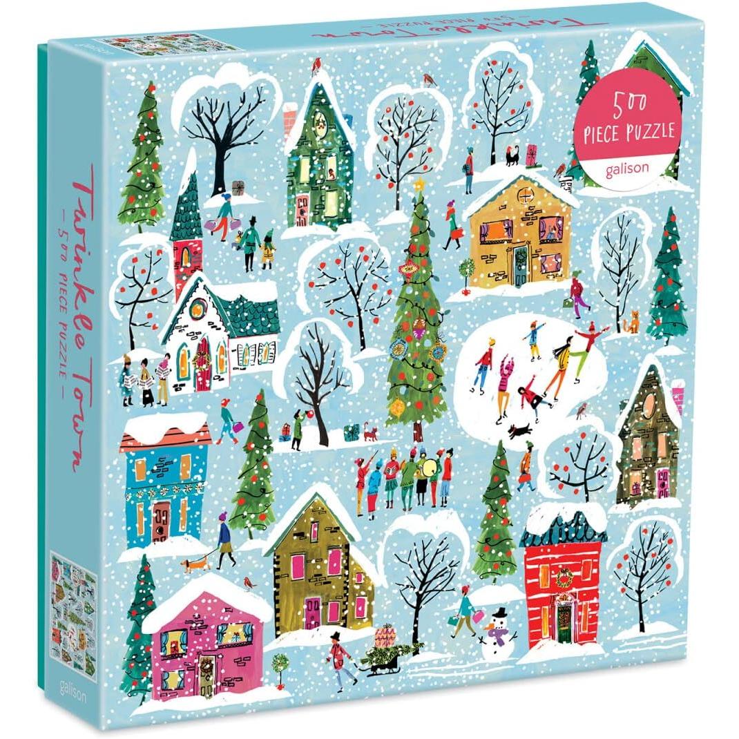 500 PIECE PUZZLE | TWINKLE TOWN-Puzzles-RAINCOAST-Coriander