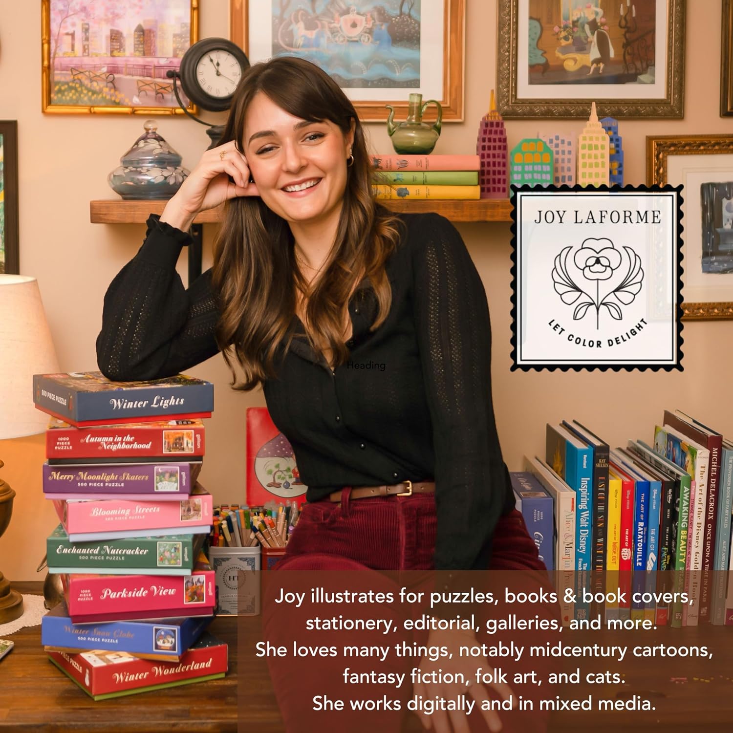 500 PIECE PUZZLE | WINTERY LIGHTS FOIL-Puzzles-RAINCOAST-Coriander