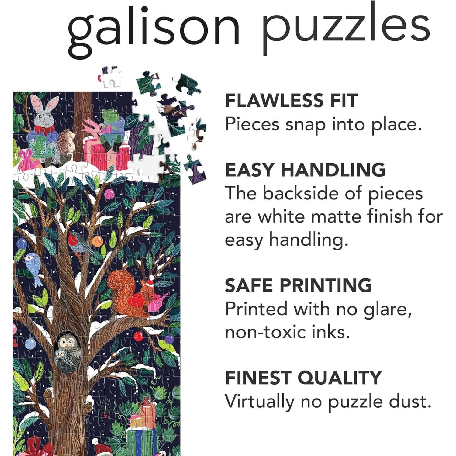 500 PIECE PUZZLE | YULETIDE FOREST-Puzzles-RAINCOAST-Coriander