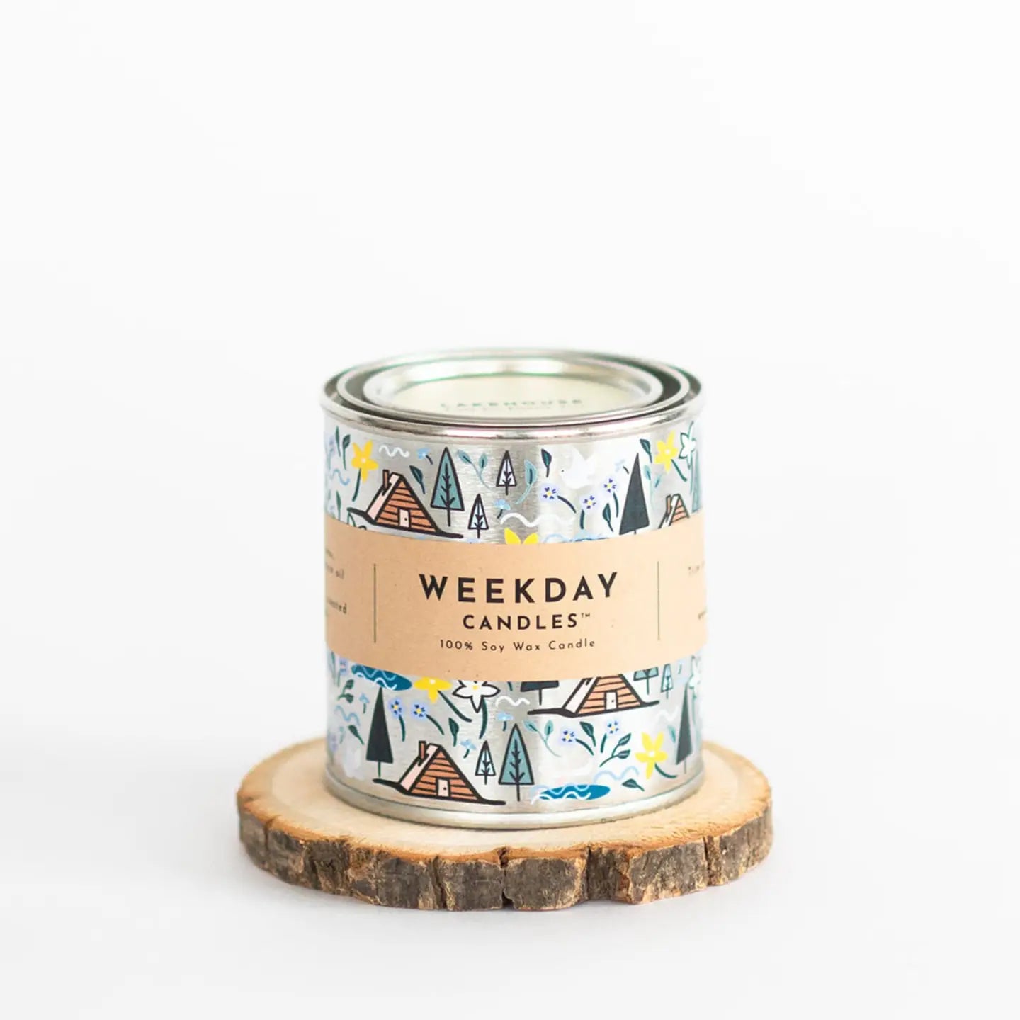 8OZ PAINT CAN CANDLE | LAKEHOUSE-Home-WEEKDAY CANDLES-Coriander