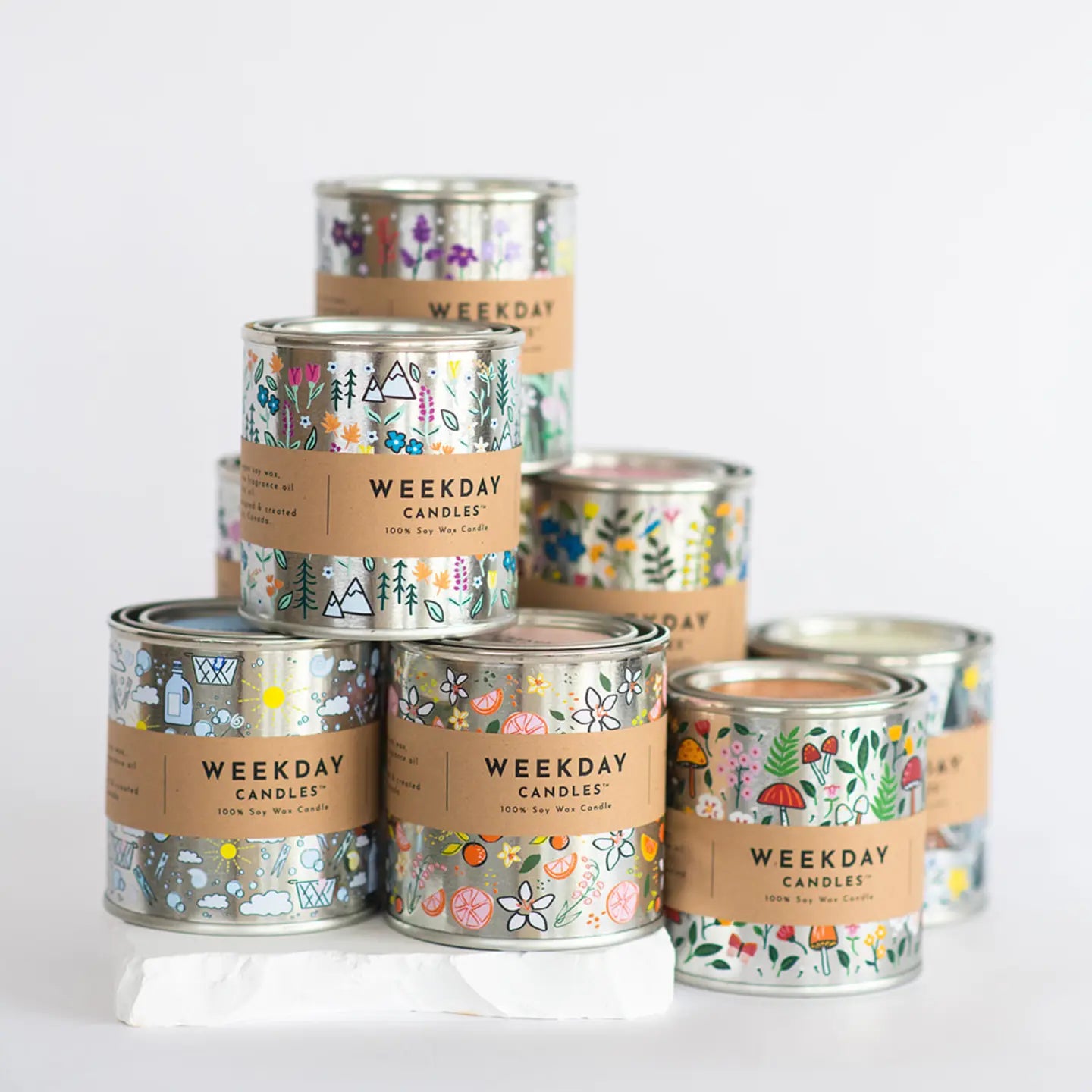 8OZ PAINT CAN CANDLE | LAKEHOUSE-Home-WEEKDAY CANDLES-Coriander