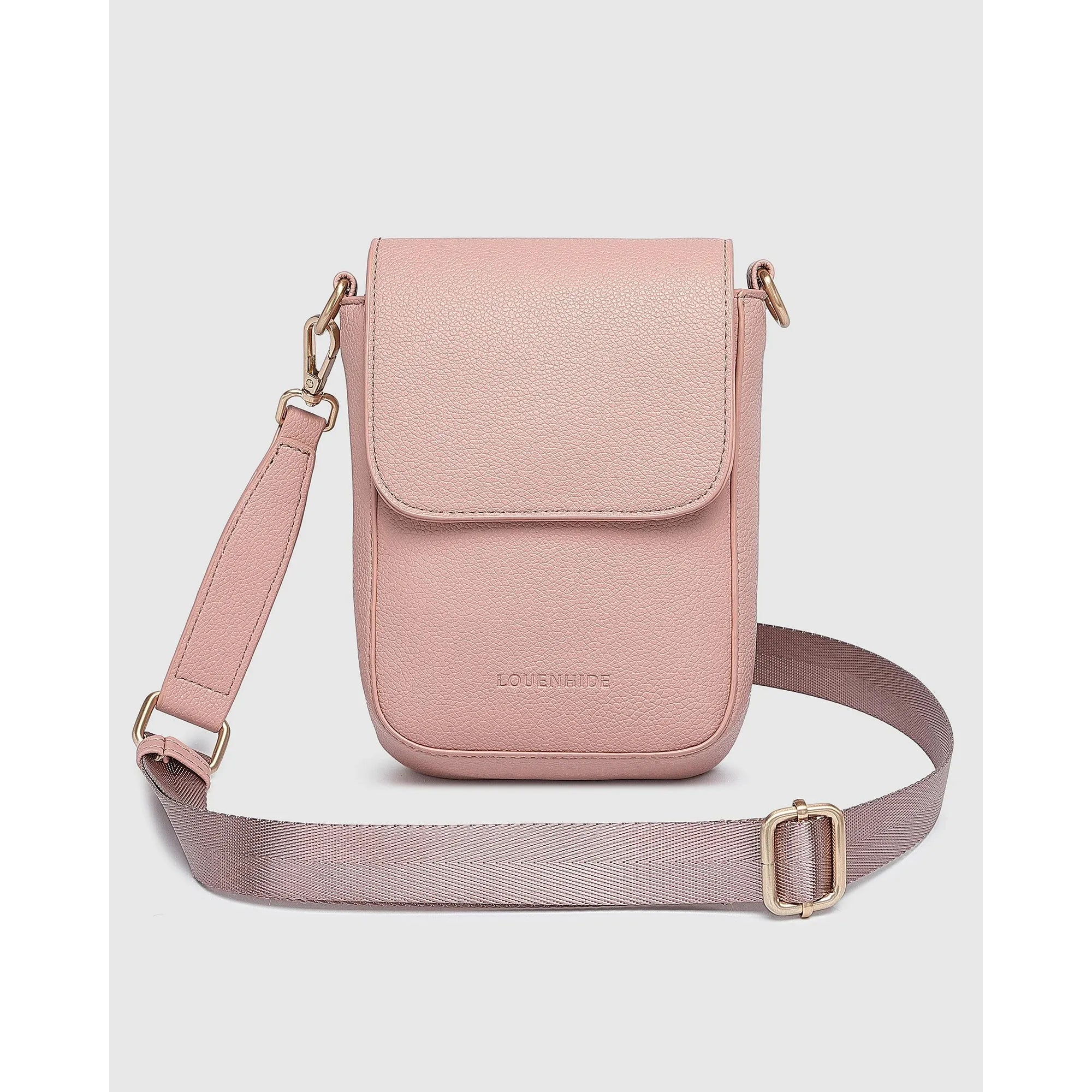 BAG | CUBA PHONE-Bags & Wallets-LOUENHIDE-DUSTY PINK-Coriander