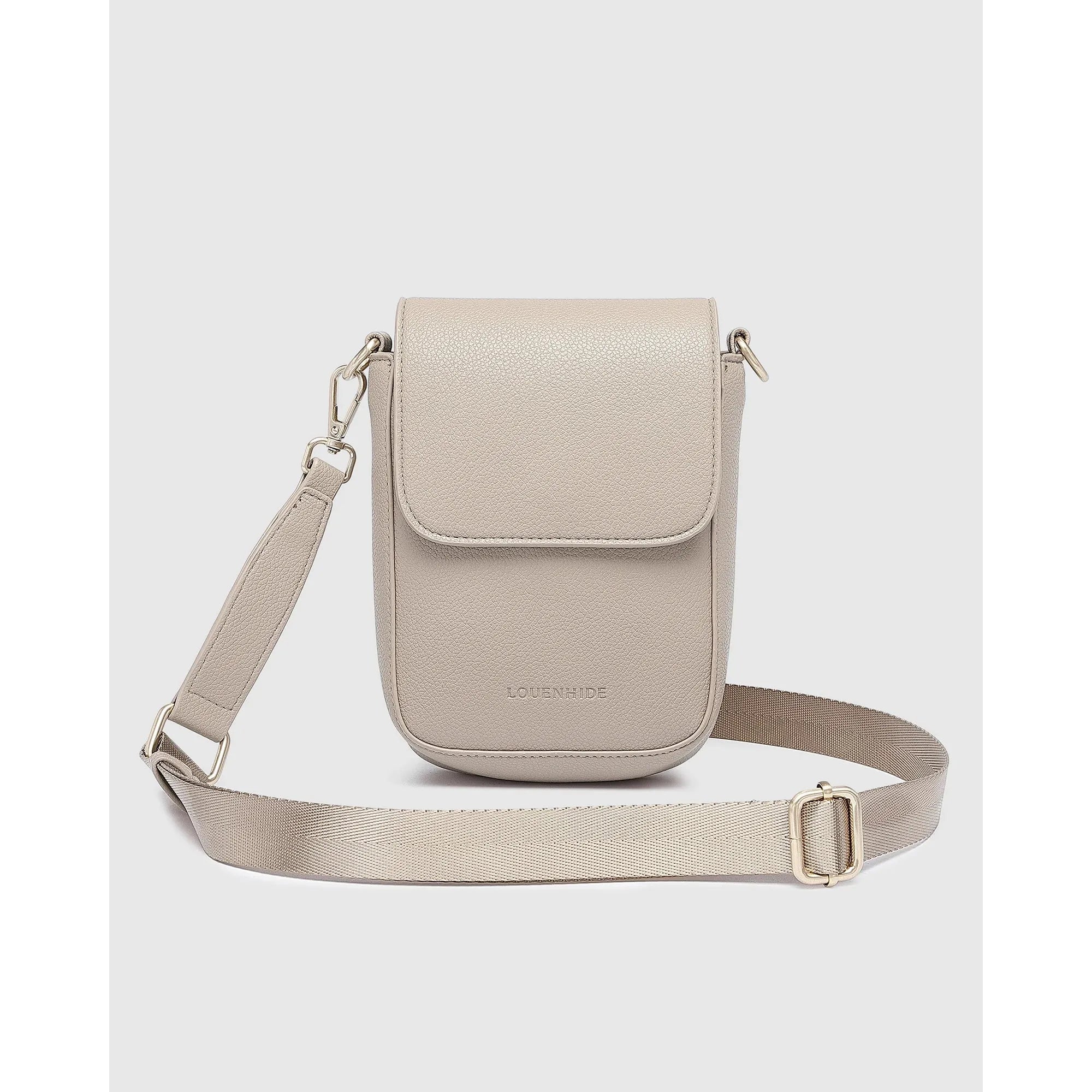 BAG | CUBA PHONE-Bags & Wallets-LOUENHIDE-STONE-Coriander