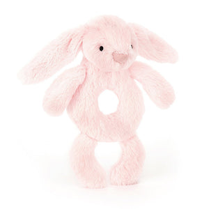 BASHFUL BUNNY RING RATTLE - BLUSH-Toy-JELLYCAT-Coriander