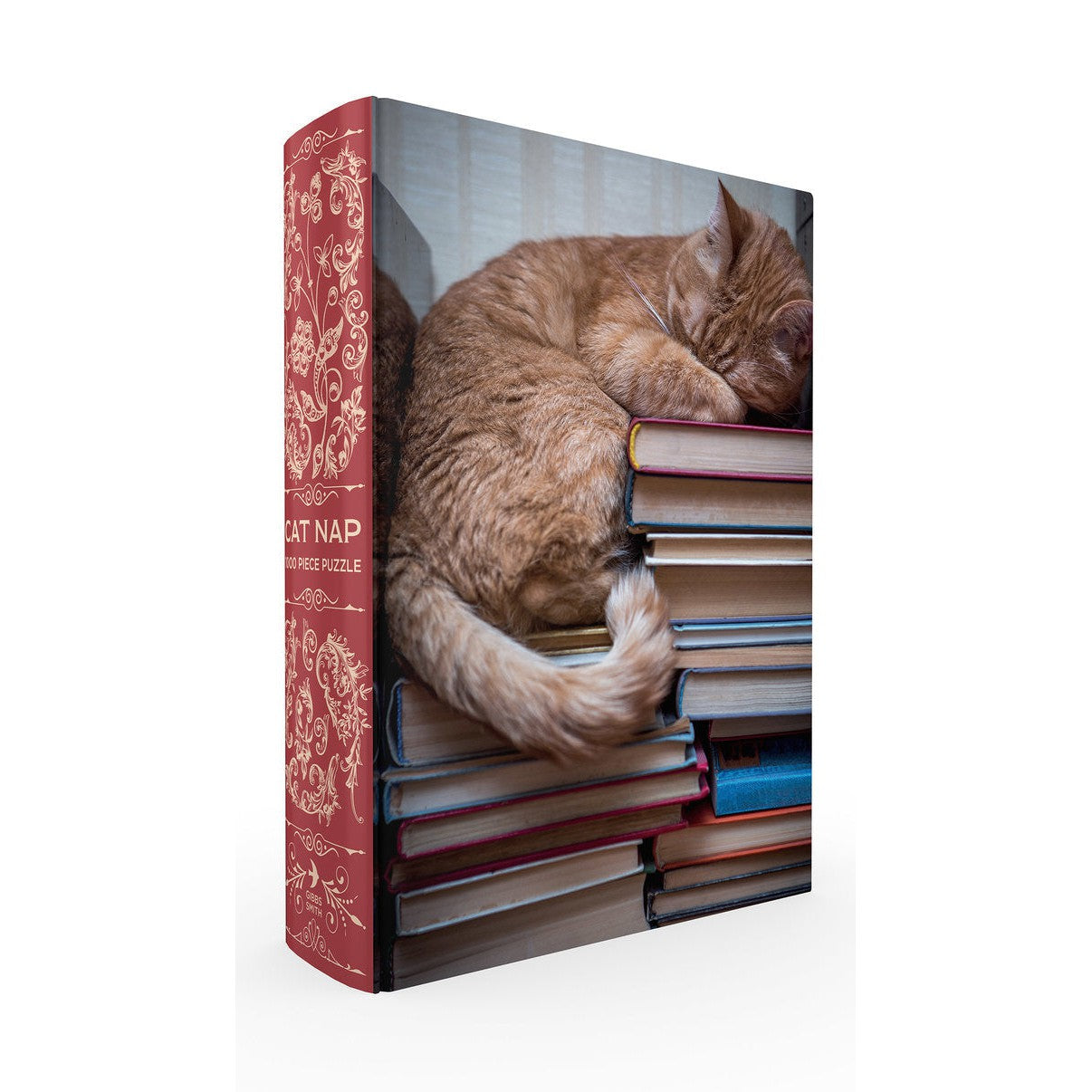 CAT NAP BOOK BOX PUZZLE-Fun and Games-RAINCOAST-Coriander