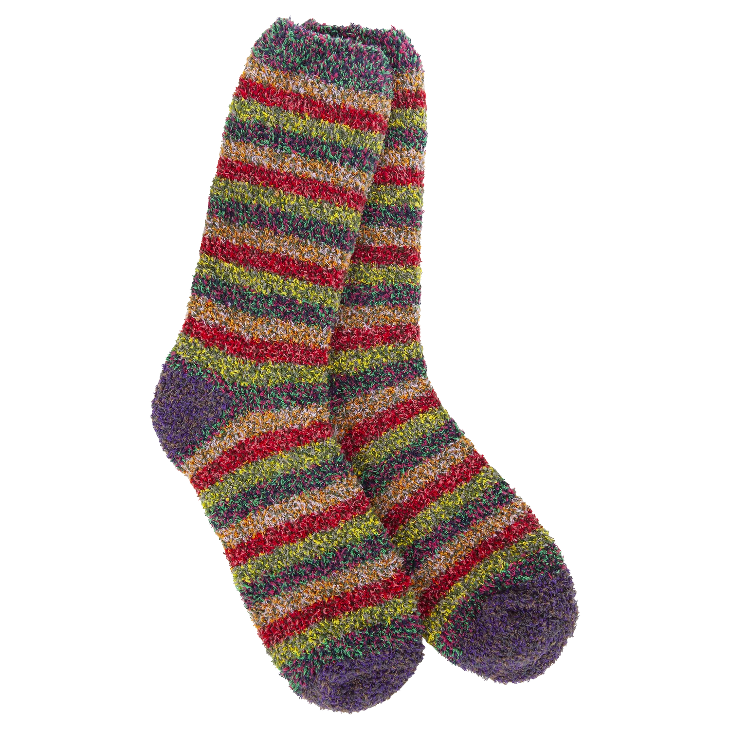 COZY CREW WOMEN'S SOCKS | FALL MULTI-Socks & Footwear-WORLD'S SOFTEST-Coriander