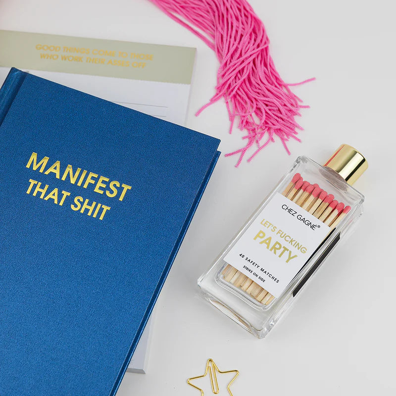 DAILY JOURNAL | MANIFEST THAT SH*T-Books & Stationery-CHEZ GAGNE-Coriander