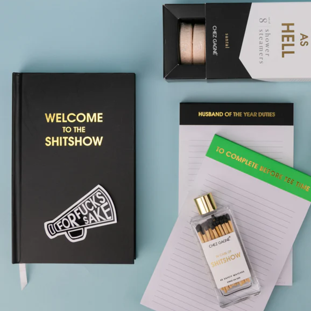 DAILY JOURNAL | WELCOME TO THE SH*TSHOW-Books & Stationery-CHEZ GAGNE-Coriander