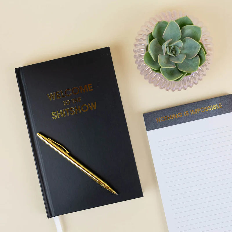 DAILY JOURNAL | WELCOME TO THE SH*TSHOW-Books & Stationery-CHEZ GAGNE-Coriander