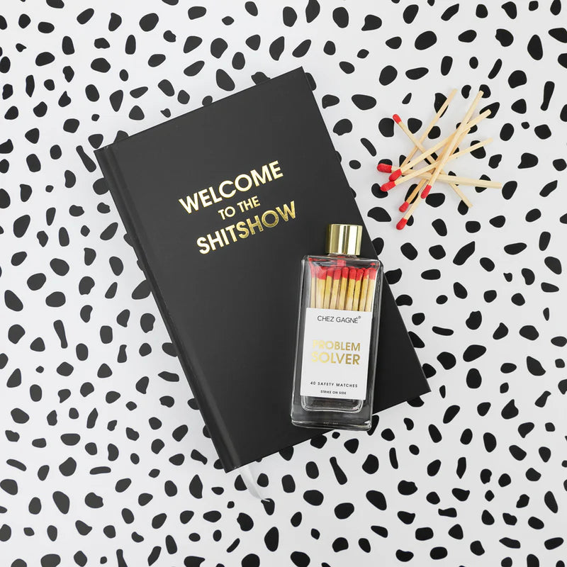 DAILY JOURNAL | WELCOME TO THE SH*TSHOW-Books & Stationery-CHEZ GAGNE-Coriander
