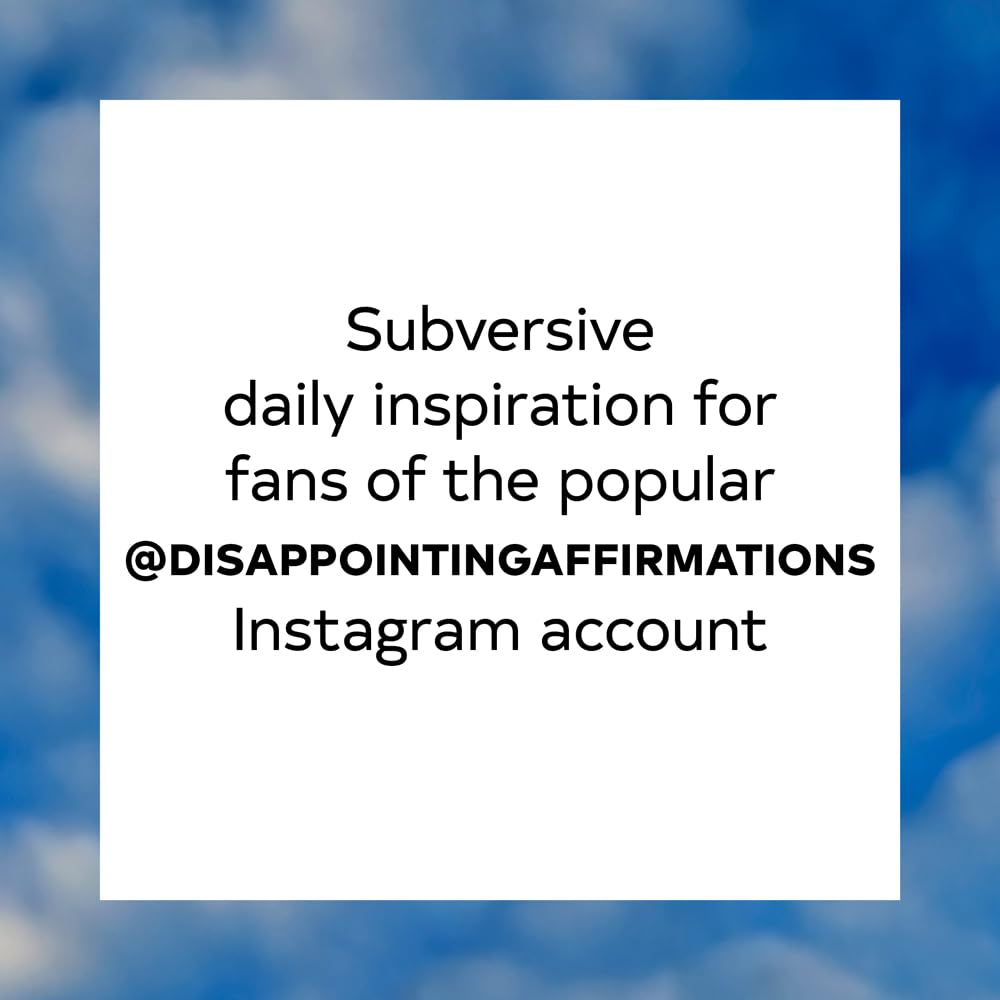 DECK OF 52 CARDS | DISAPPOINTING AFFIRMATIONS-Books & Stationery-RAINCOAST-Coriander