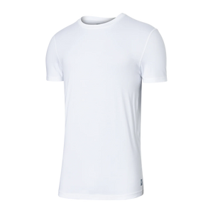DROPTEMP COOL COTTON T-SHIRT | WHITE-Shirts & Tops-SAXX-Coriander