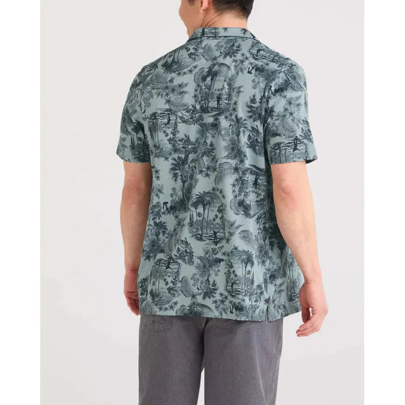 DROPTEMP DRY RESORT POLO | GOLF TOILE-SILVER PINE-Shirts & Tops-SAXX-SMALL-GOLF TOILE-SLV PINE-Coriander