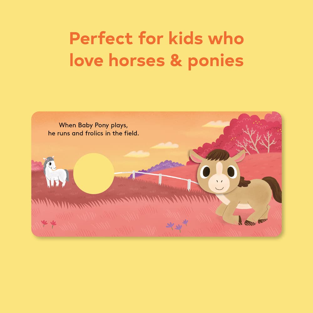 FINGER PUPPET BOOK | BABY PONY-Books & Stationery-RAINCOAST-Coriander