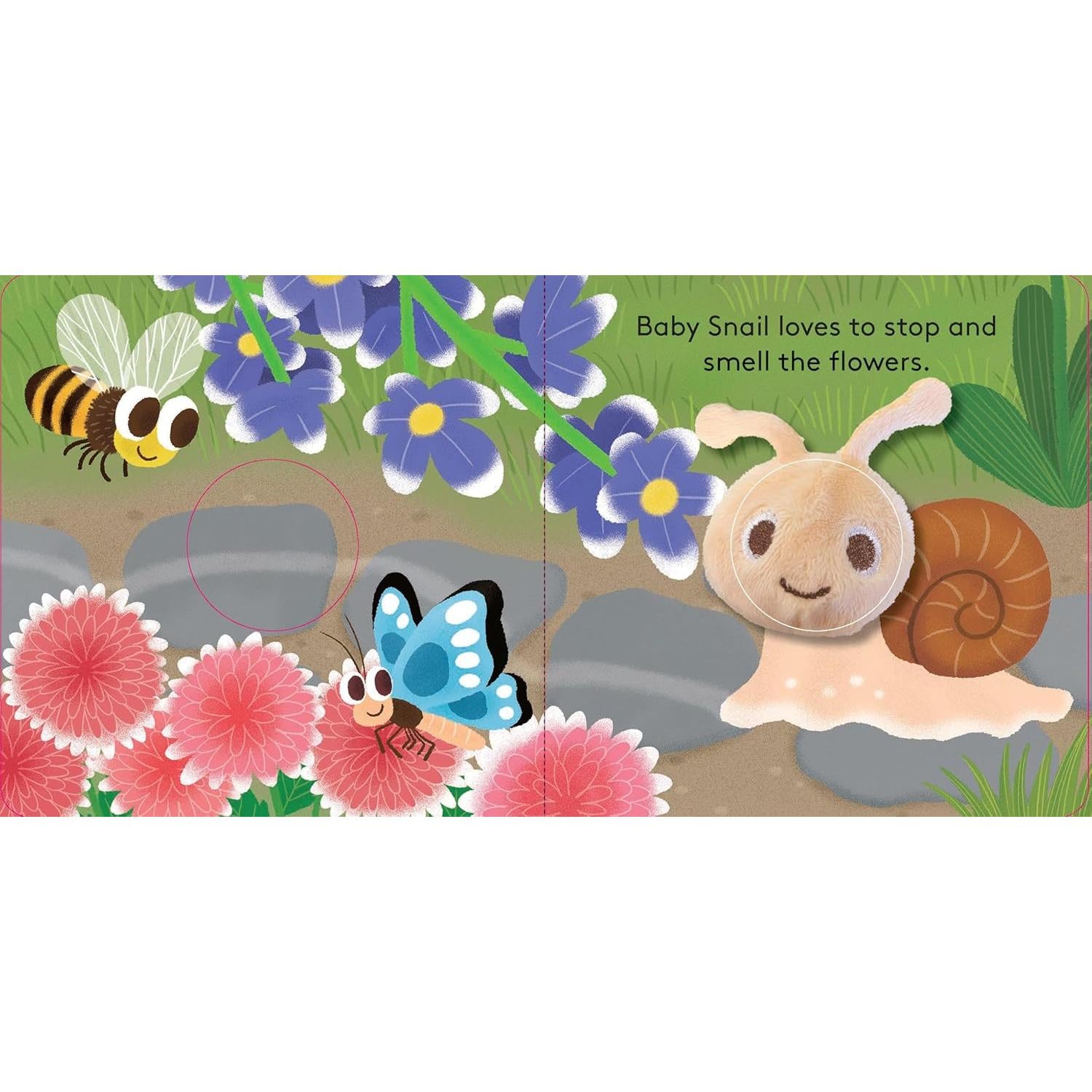 FINGER PUPPET BOOK | BABY SNAIL-Books & Stationery-RAINCOAST-Coriander