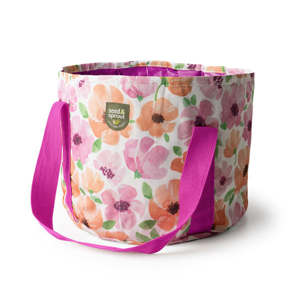 FOLDABLE CANVAS GARDENING BUCKET-Gardening-SEED & SPROUT-AUGUST BLOOM-Coriander