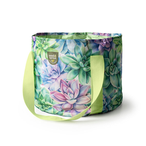 FOLDABLE CANVAS GARDENING BUCKET-Gardening-SEED & SPROUT-SIMPLY SUCCULENT-Coriander