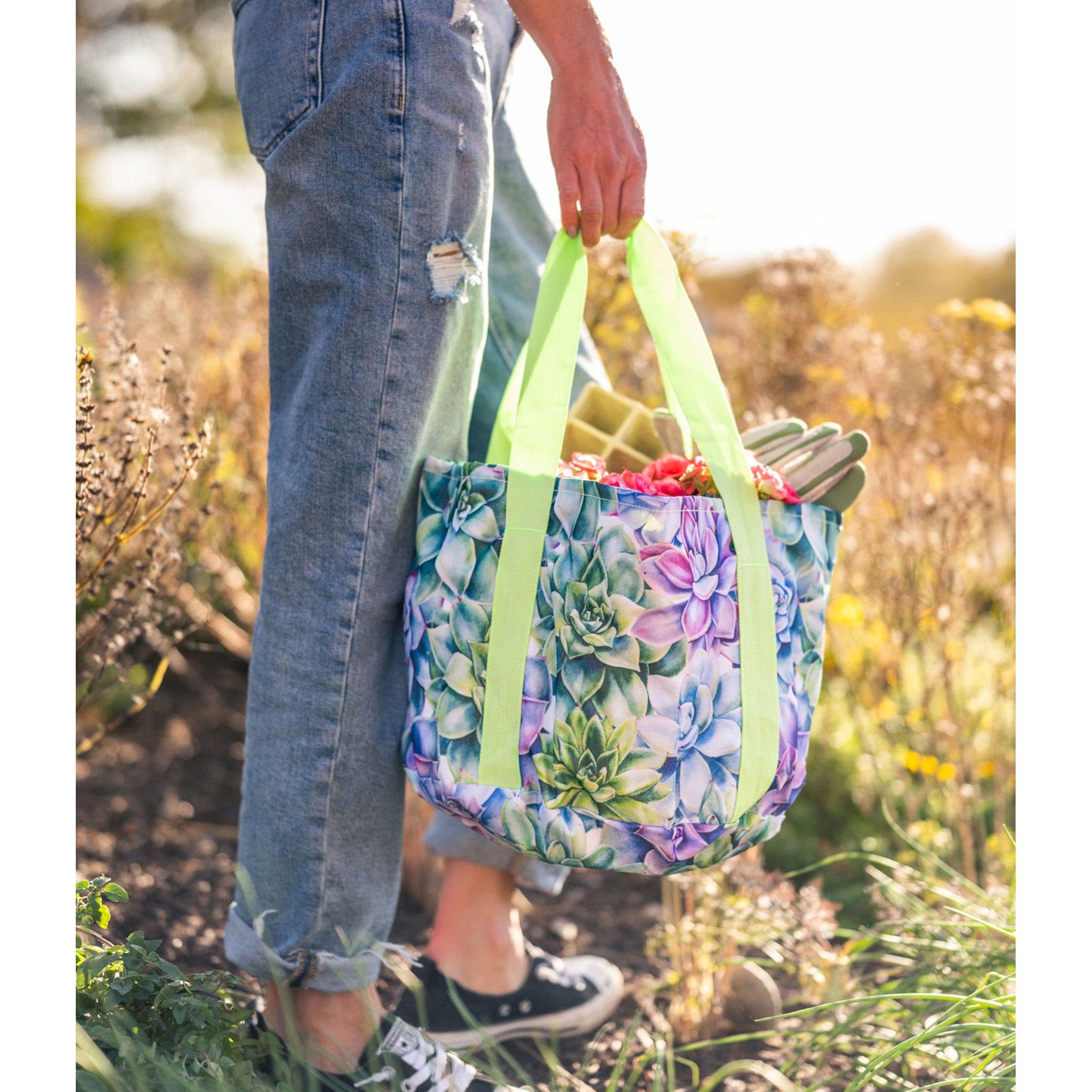 FOLDABLE CANVAS GARDENING BUCKET-Gardening-SEED & SPROUT-Coriander