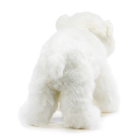 HAND PUPPET | POLAR BEAR CUB-Stuffies-FOLKMANIS-Coriander