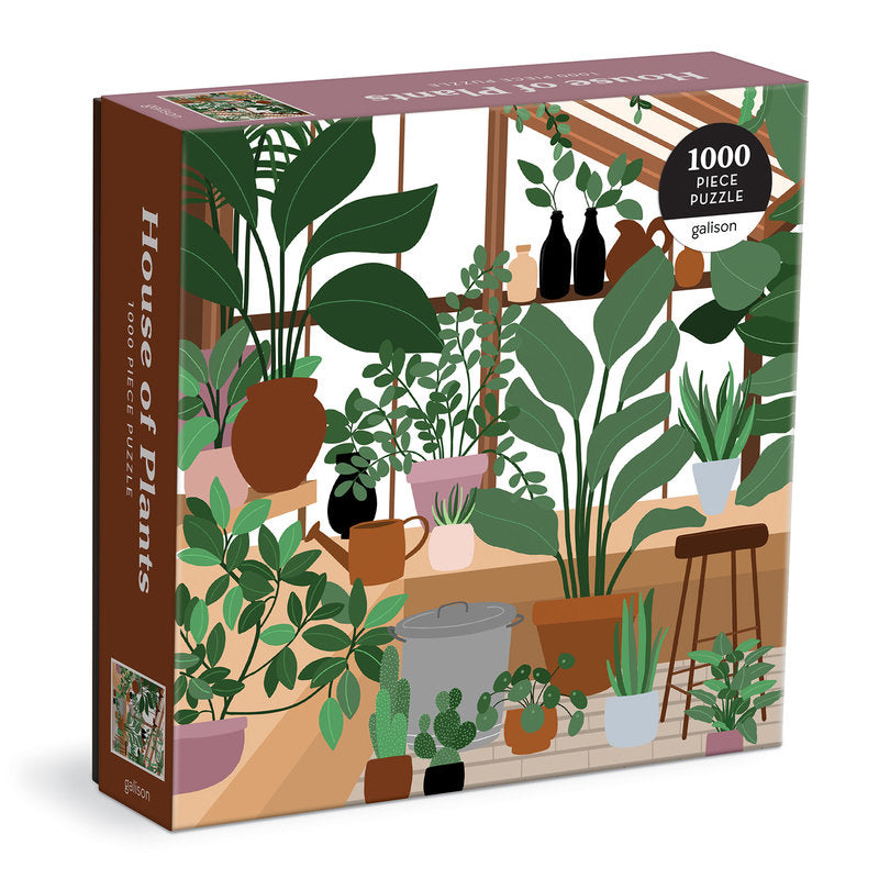 HOUSE OF PLANTS PUZZLE-Fun and Games-RAINCOAST-Coriander
