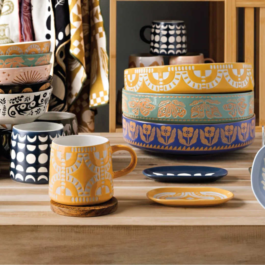 IMPRINT BOWL | PILIPALA-Home-DANICA-Coriander