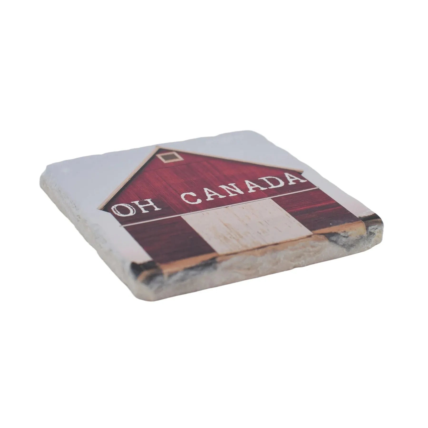 MARBLE COASTER | CANADA BARN-Coasters-CEDAR MOUNTAIN-Coriander
