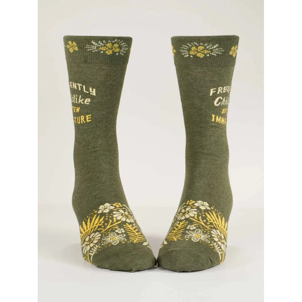 MEN'S SOCKS | CHILDLIKE-Socks-BLUE Q-Coriander