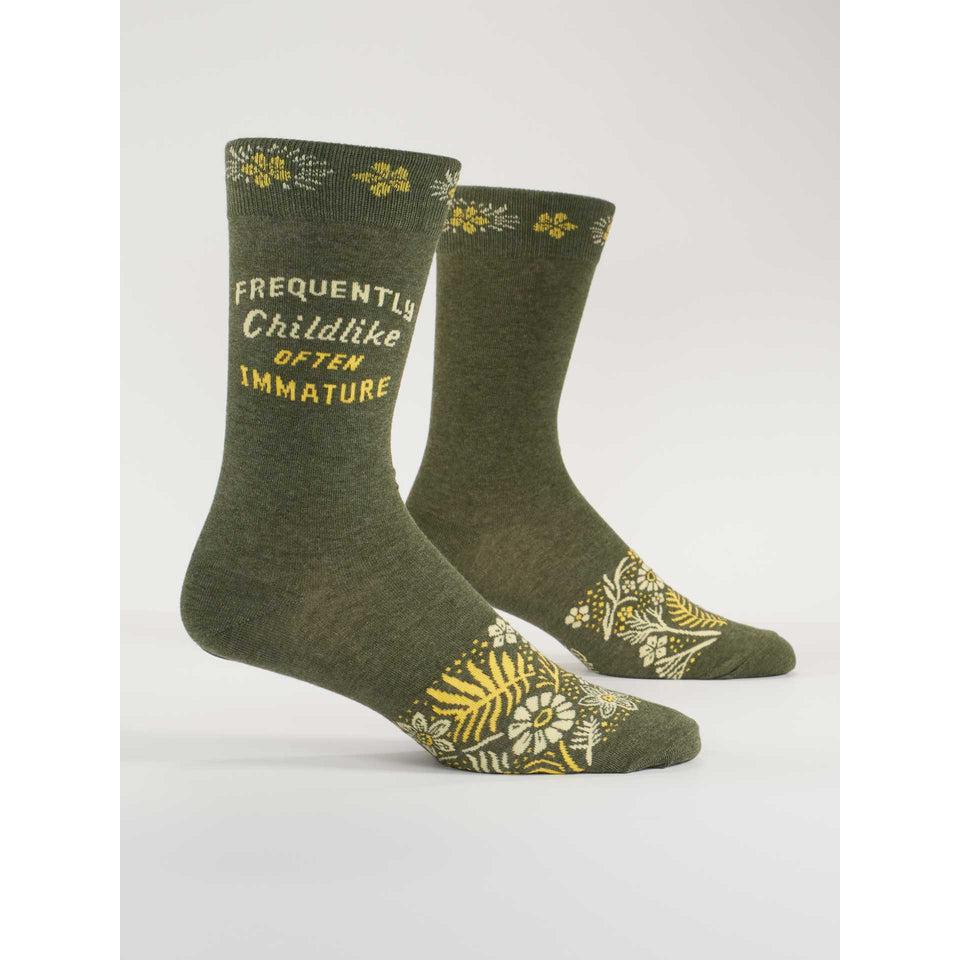 MEN'S SOCKS | CHILDLIKE-Socks-BLUE Q-Coriander