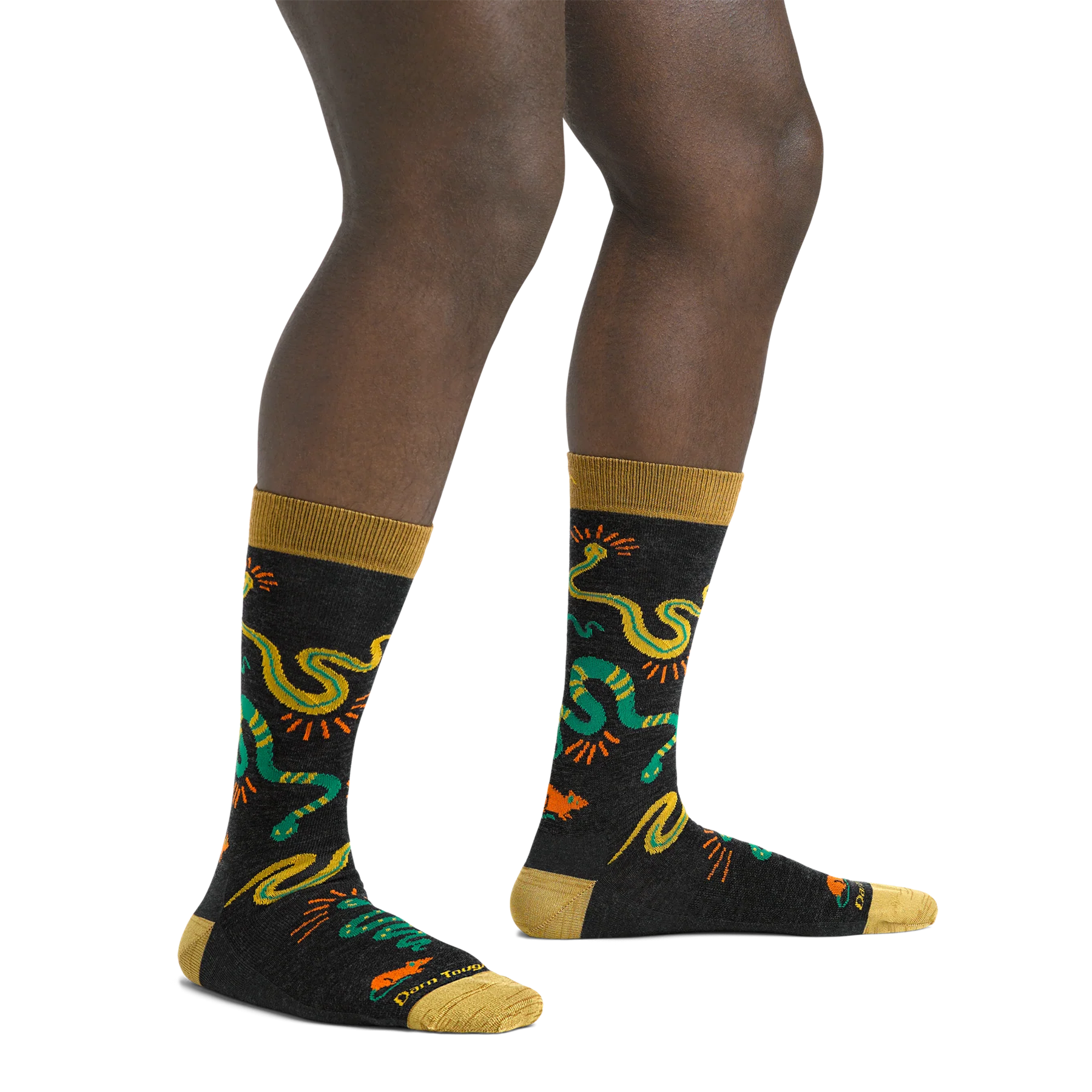 MEN'S SOCKS | FIELD GUIDE CREW-Socks & Footwear-DARN TOUGH-Coriander