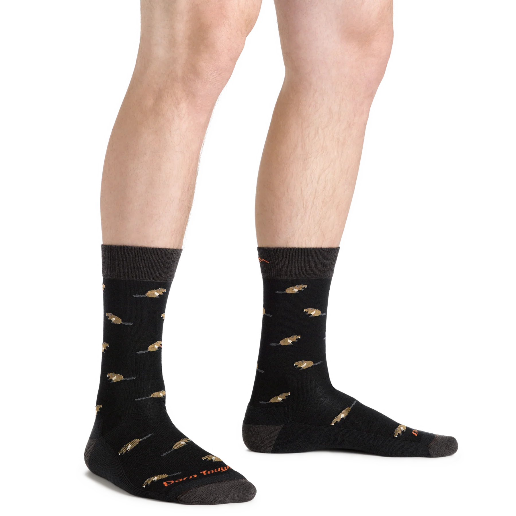 MEN'S SOCKS | SAWTOOTH CREW-Socks & Footwear-DARN TOUGH-Coriander