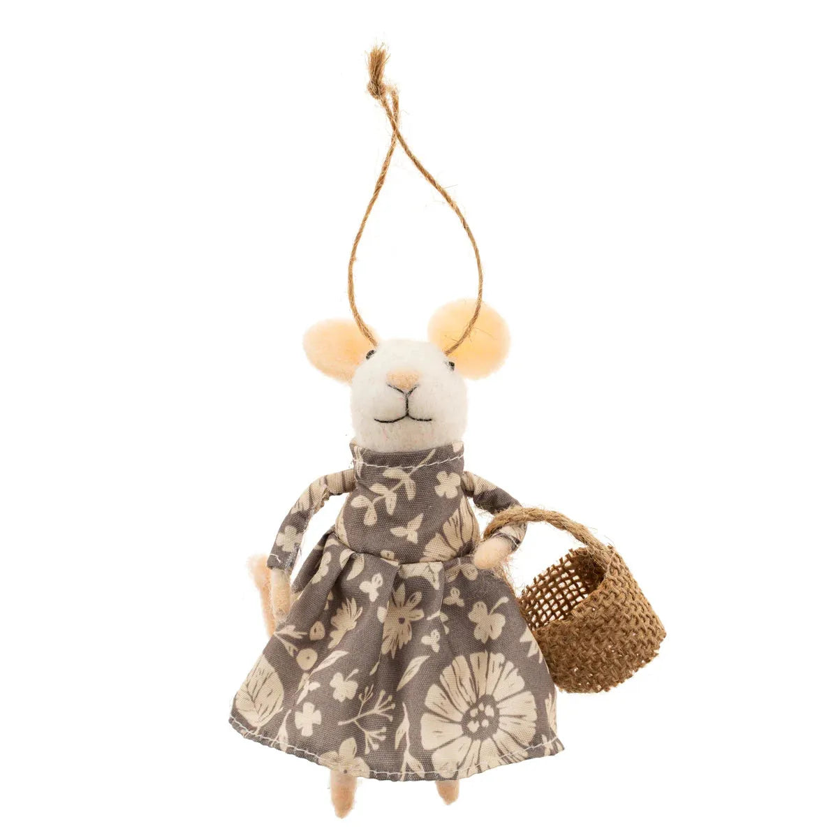 ORNAMENT | JOSEPHINE MOUSE-Home Decor-INDABA TRADING-Coriander