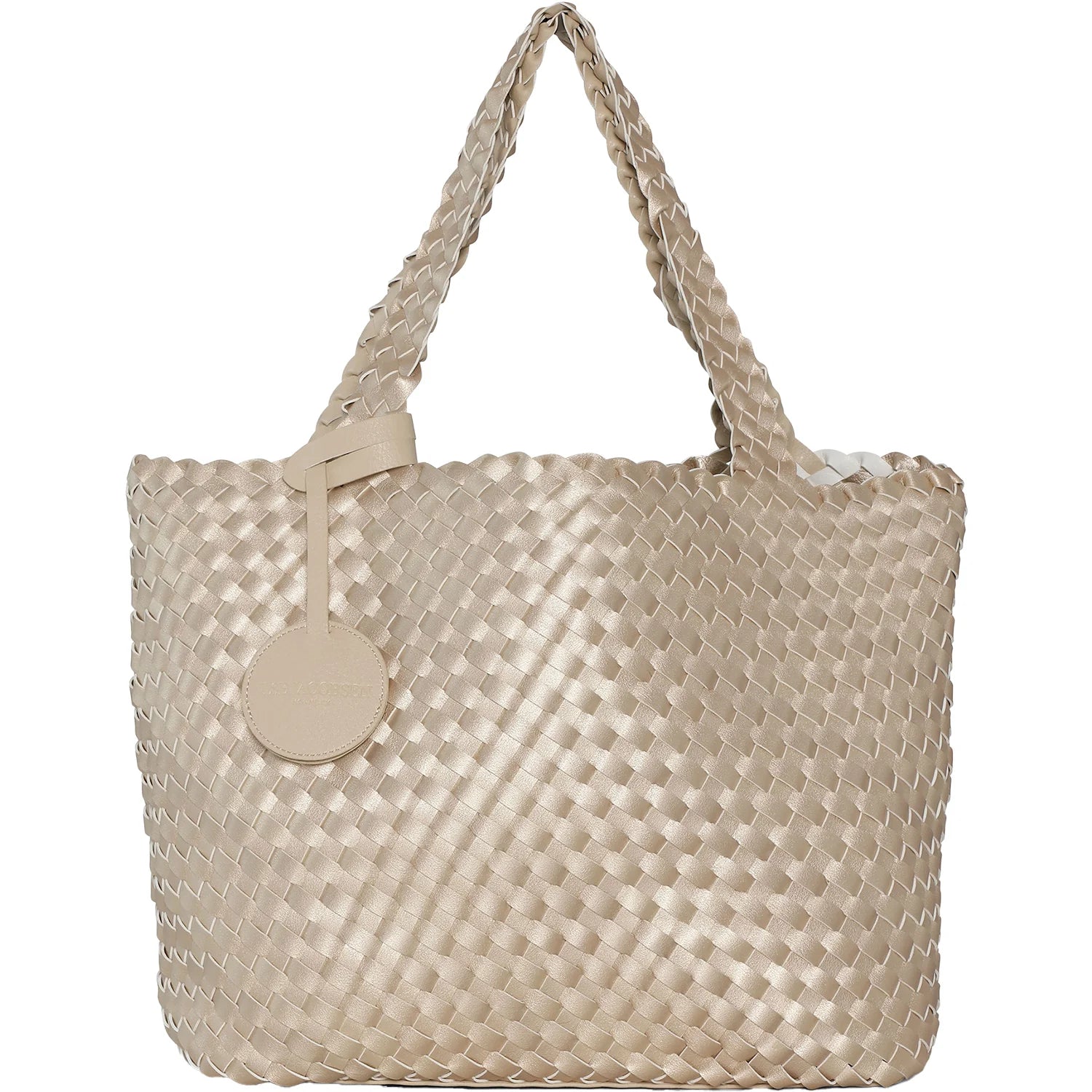 REVERSIBLE SHOPPER TOTE | GRAPHICS-Bags & Wallets-ILSE JACOBSEN-Coriander