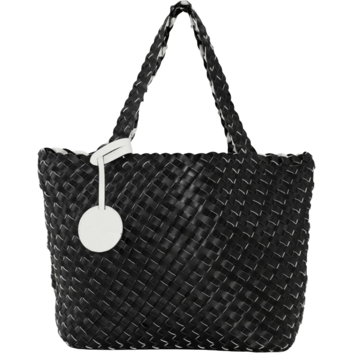 REVERSIBLE SHOPPER TOTE | GRAPHICS-Bags & Wallets-ILSE JACOBSEN-Coriander
