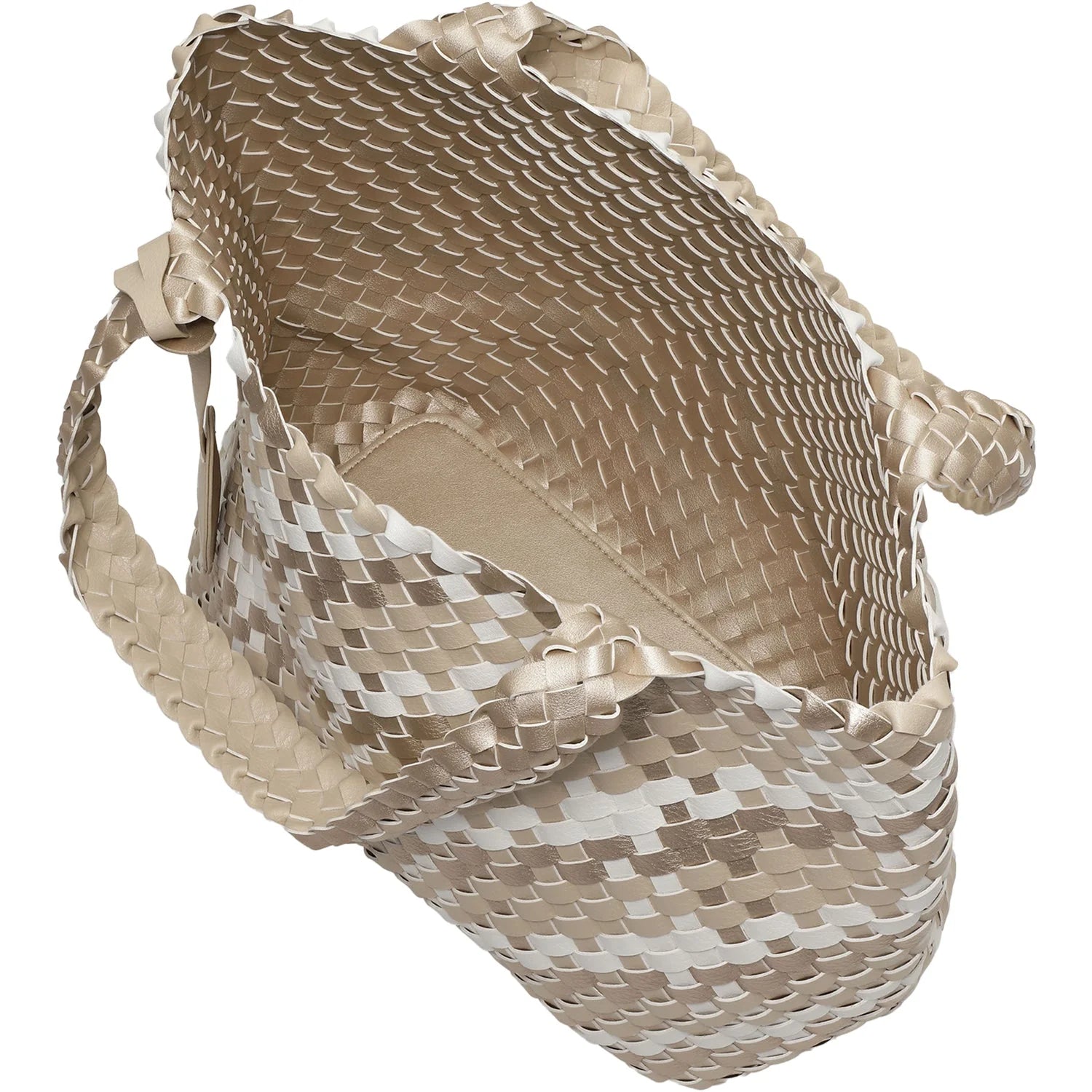 REVERSIBLE SHOPPER TOTE | GRAPHICS-Bags & Wallets-ILSE JACOBSEN-Coriander