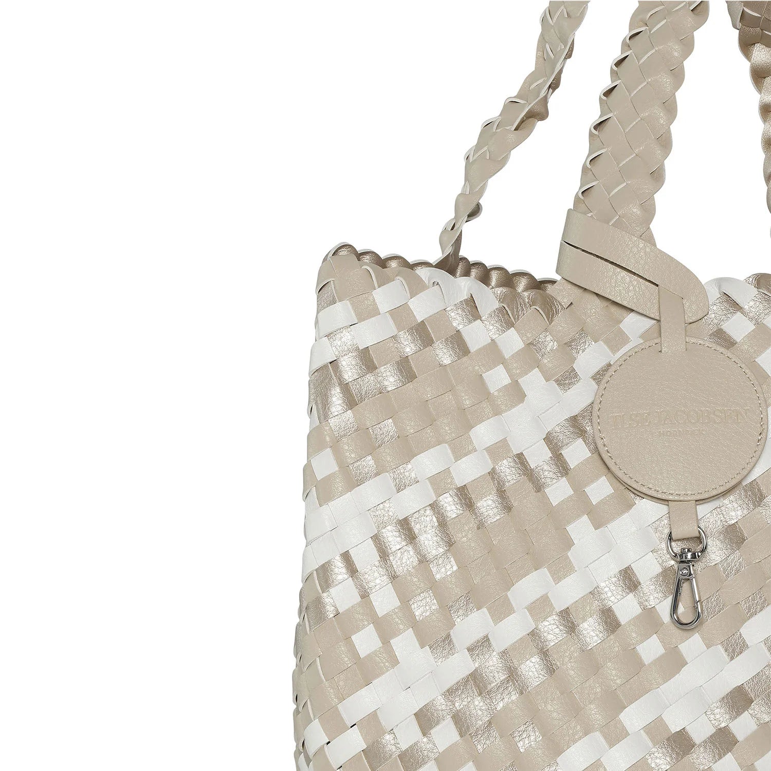 REVERSIBLE SHOPPER TOTE | GRAPHICS-Bags & Wallets-ILSE JACOBSEN-Coriander