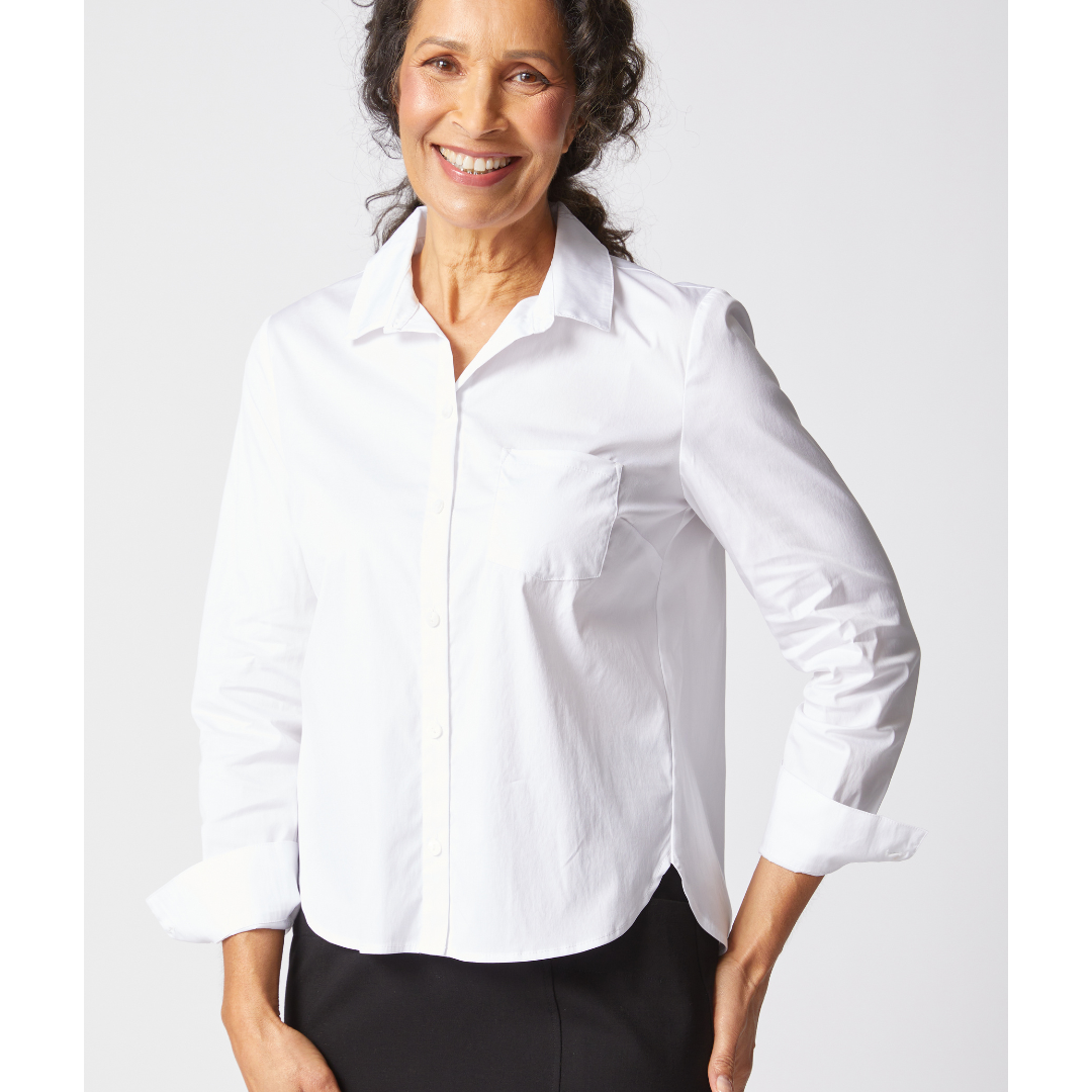 SHIRT | SHAPED HEM SOLID-Tops-HABITAT-XSMALL-WHITE-Coriander