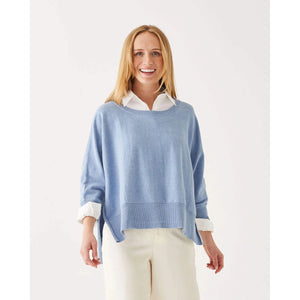 SKIPPER SWEATER-Sweater Pullover-MERSEA-MEDIUM-HORIZON-Coriander