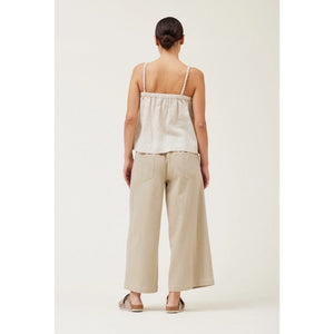 SOFT TWILL PANTS-Bottoms-GRADE AND GATHER-Coriander