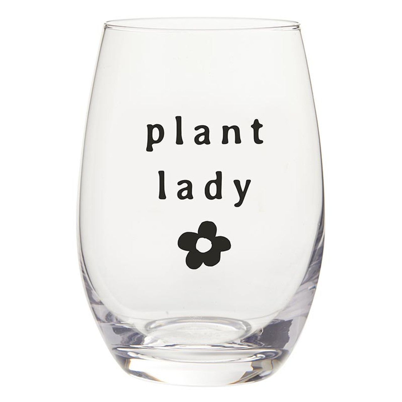 STEMLESS WINE GLASS | PLANT LADY-Drinkware-SANTA BARBARA DESIGN STUDIO-Coriander
