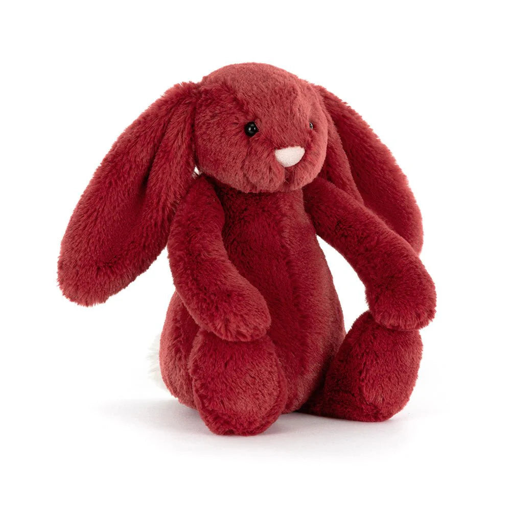 STUFFIE | BASHFUL CHRISTMAS BUNNY-Stuffies-JELLYCAT-RED CURRANT-Coriander