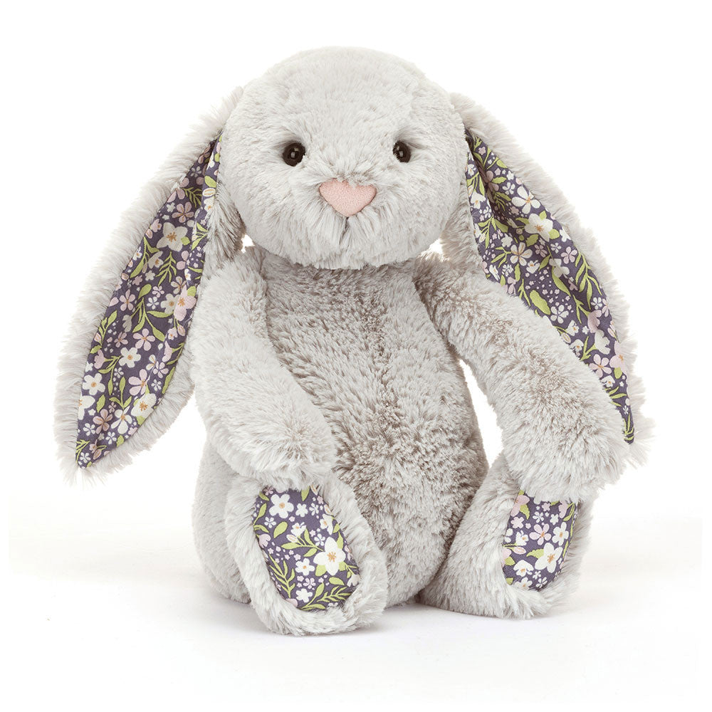 STUFFIE | BLOSSOM SILVER BUNNY: BLOOM-Stuffies-JELLYCAT-Coriander