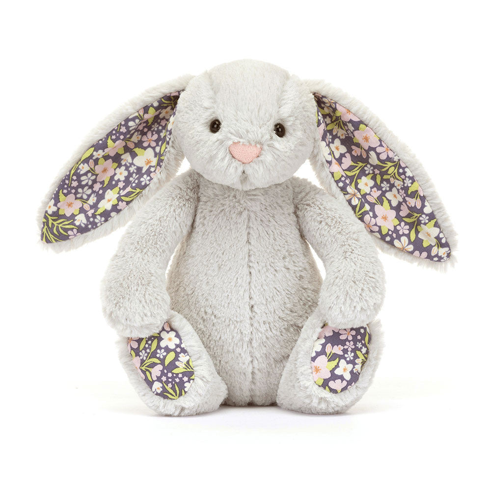 STUFFIE | BLOSSOM SILVER BUNNY "BLOOM": LITTLE-Stuffie-JELLYCAT-Coriander