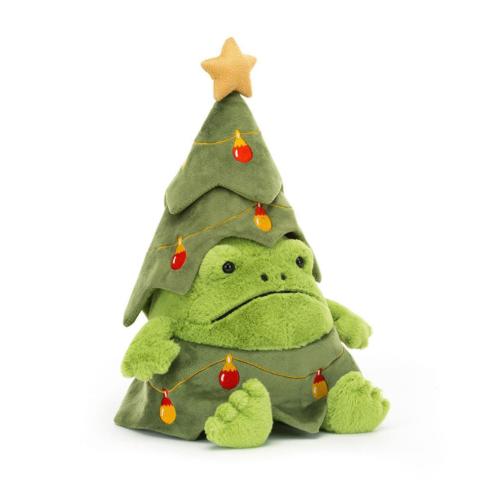 STUFFIE | RICKY RAIN FROG CHRISTMAS TREE-Stuffies-JELLYCAT-Coriander