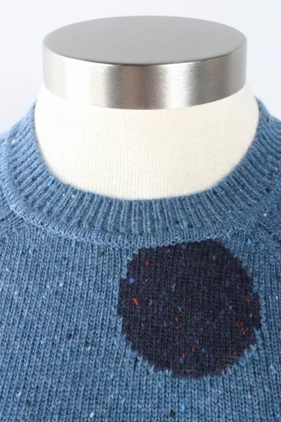 SWEATER | NEPS YARN RAGLAN MOCK NECK-Jackets & Sweaters-CHARLIE B-Coriander