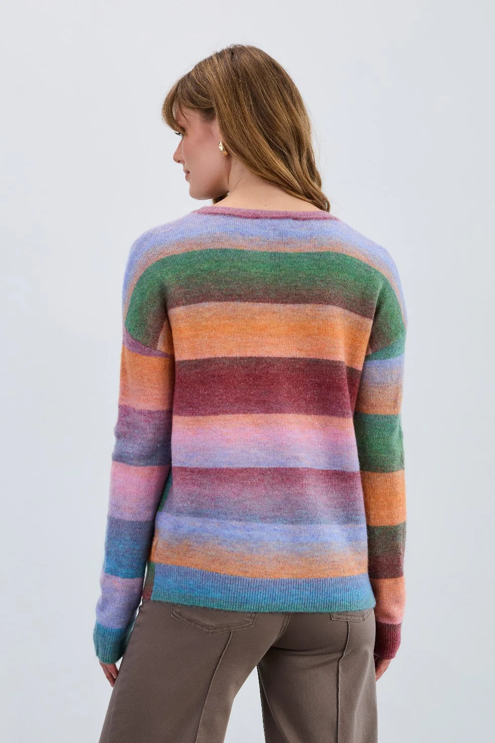 SWEATER | SPACEDYE-Jackets & Sweaters-FRENCH DRESSING JEANS-Coriander